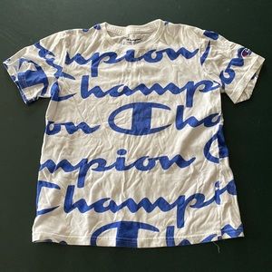 A youth large boy champion T-shirt